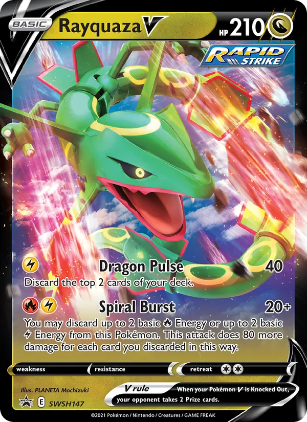 Rayquaza V #SWSH147/307