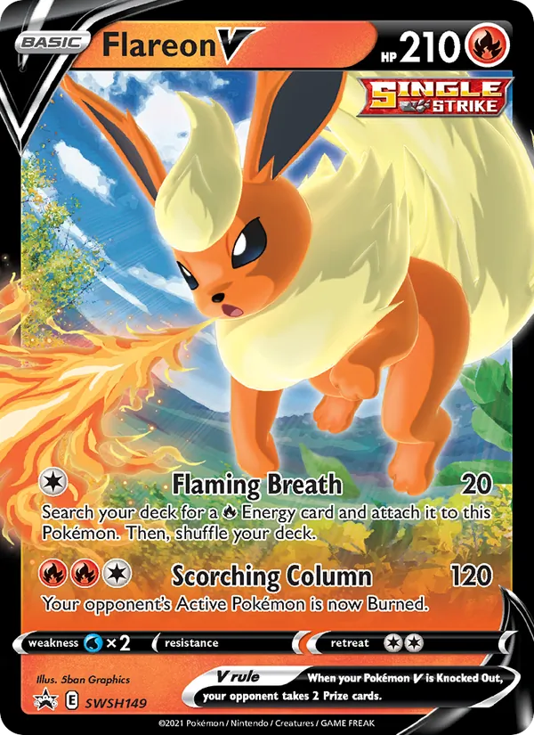 Flareon V #SWSH149/307