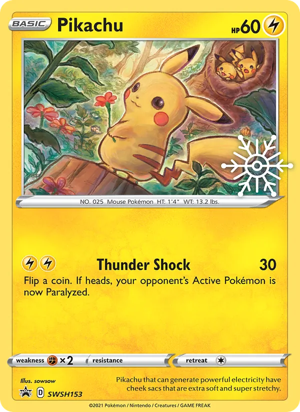 Pikachu #SWSH153/307