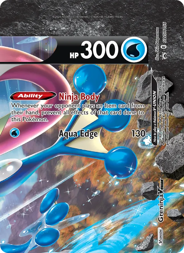 Greninja V-UNION #SWSH156/307