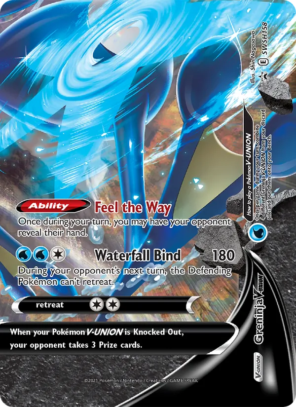 Greninja V-UNION #SWSH158/307