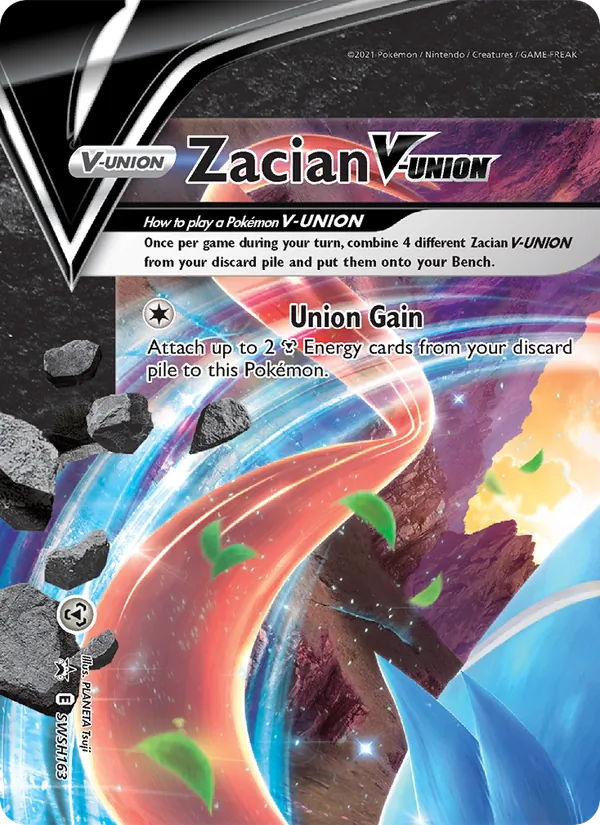 Zacian V-UNION #SWSH163/307