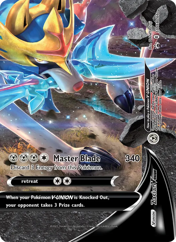 Zacian V-UNION #SWSH166/307