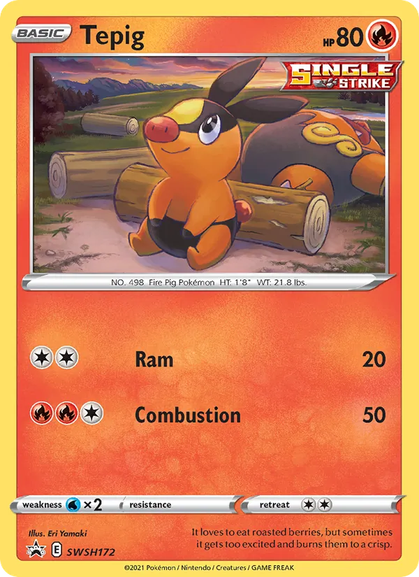 Tepig #SWSH172/307