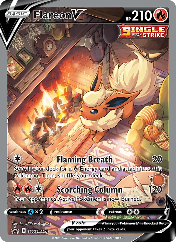 Flareon V #SWSH179/307