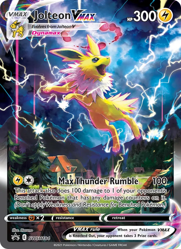 Jolteon VMAX #SWSH184/307