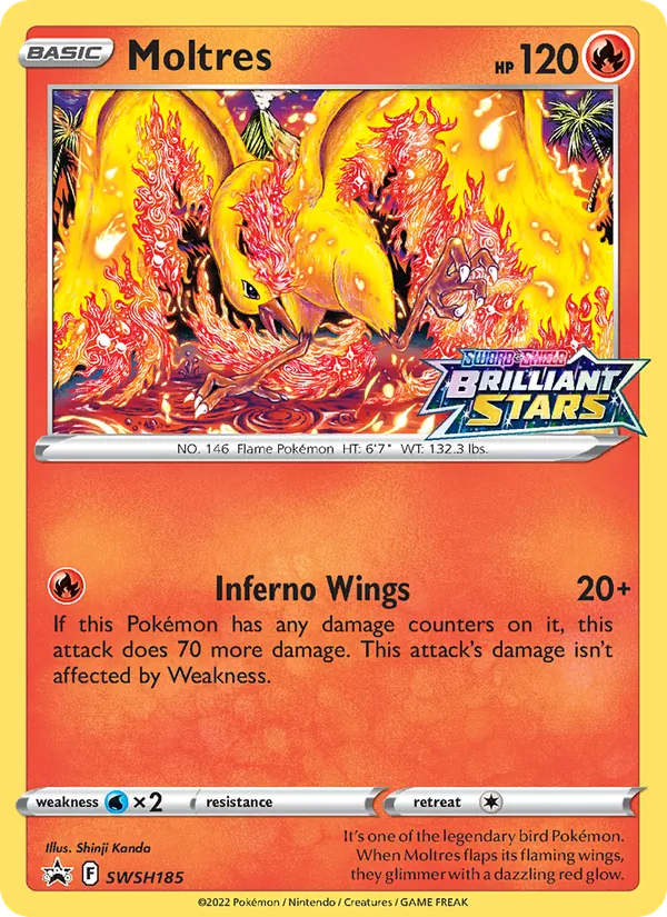 Moltres #SWSH185/307