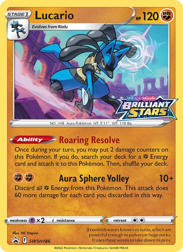 Lucario #SWSH186/307