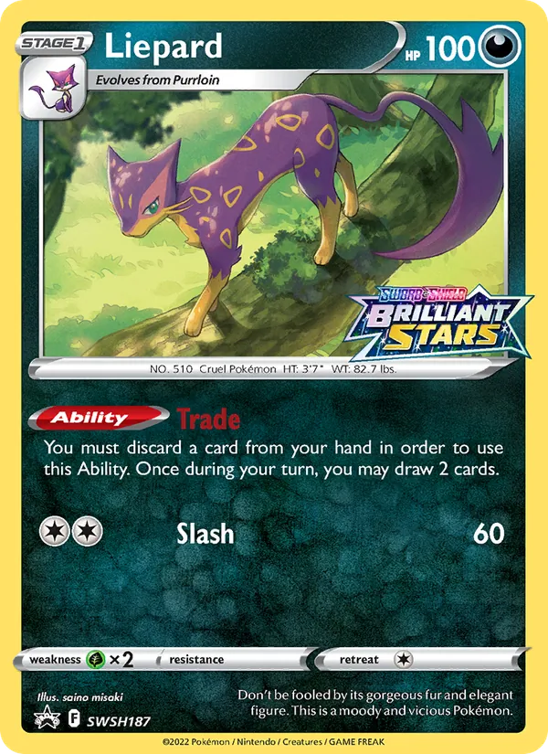 Liepard #SWSH187/307