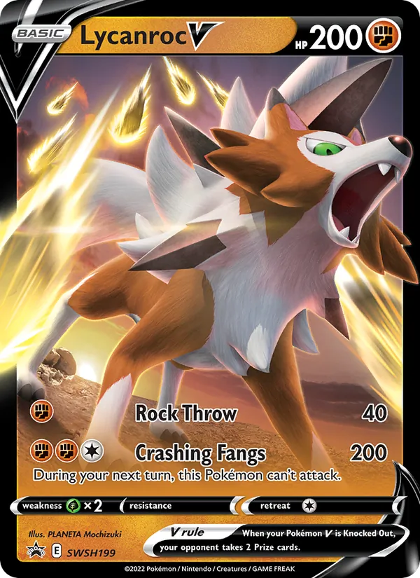 Lycanroc V #SWSH199/307