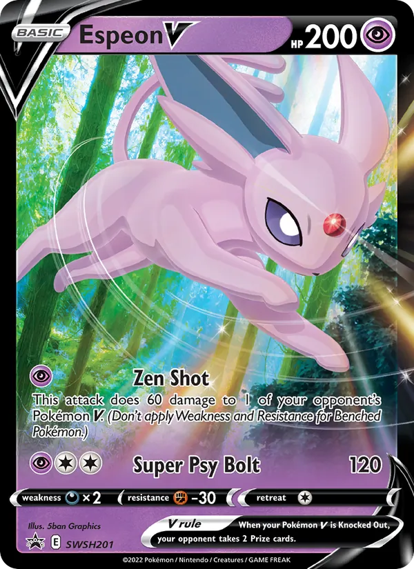 Espeon V #SWSH201/307