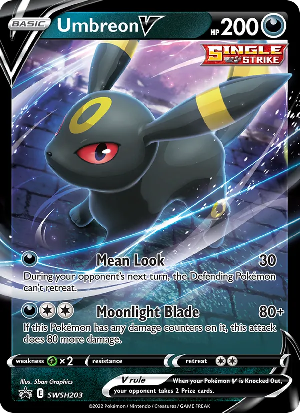 Umbreon V #SWSH203/307