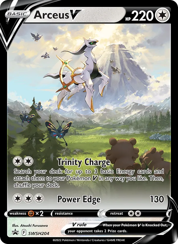 Arceus V #SWSH204/307