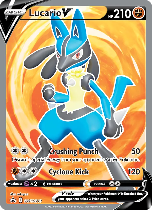 Lucario V #SWSH213/307