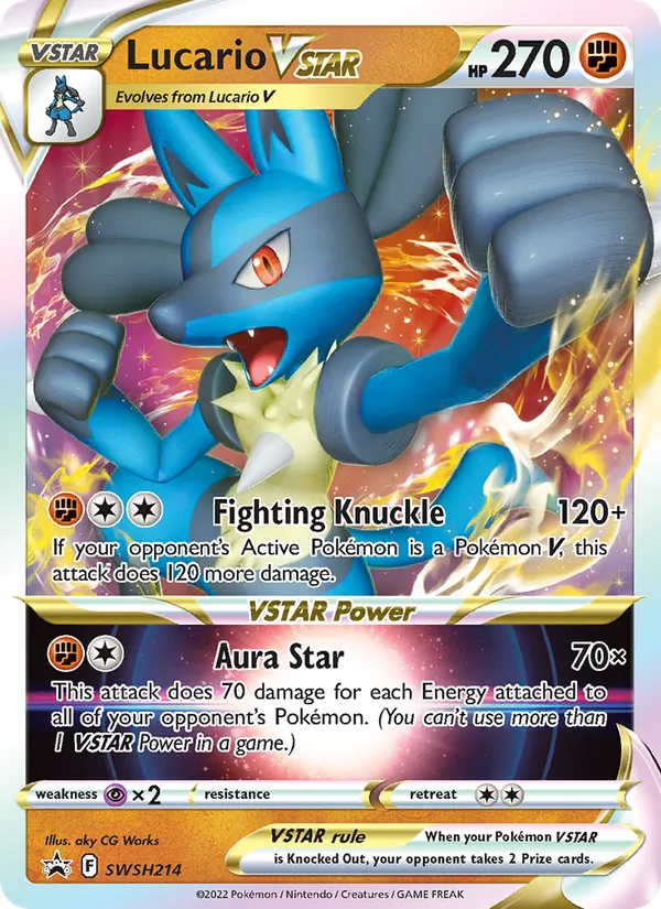 Lucario VSTAR #SWSH214/307