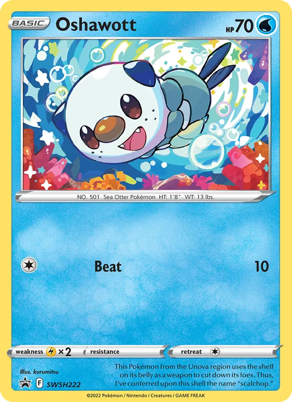 Oshawott #SWSH222/307