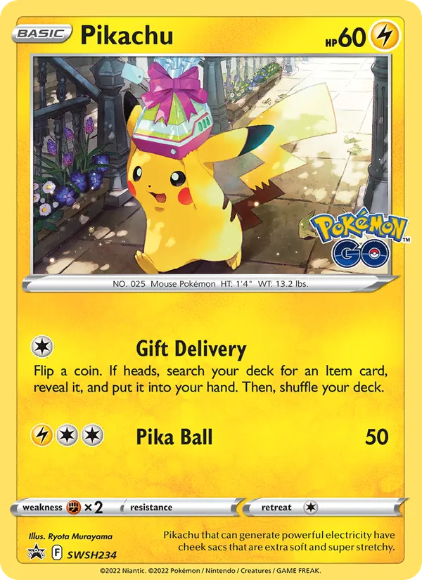 Pikachu #SWSH234/307