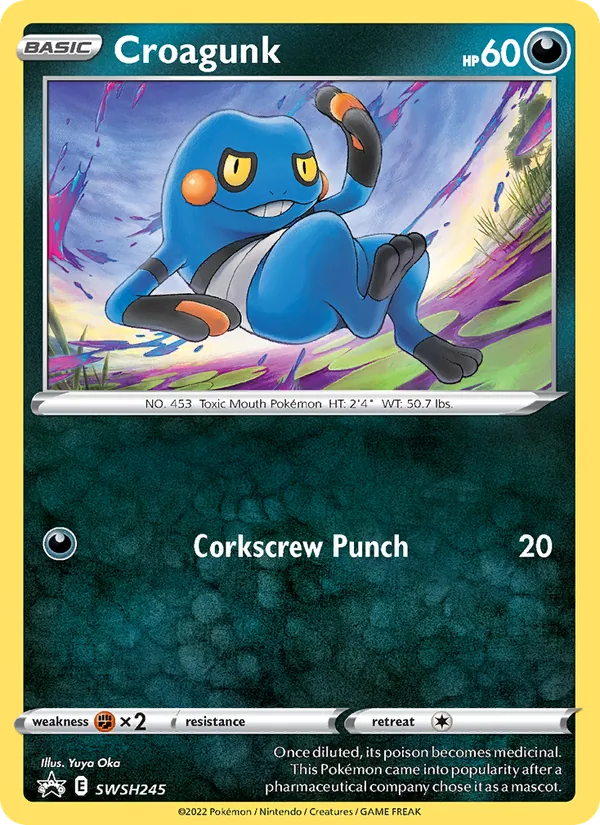 Croagunk #SWSH245/307