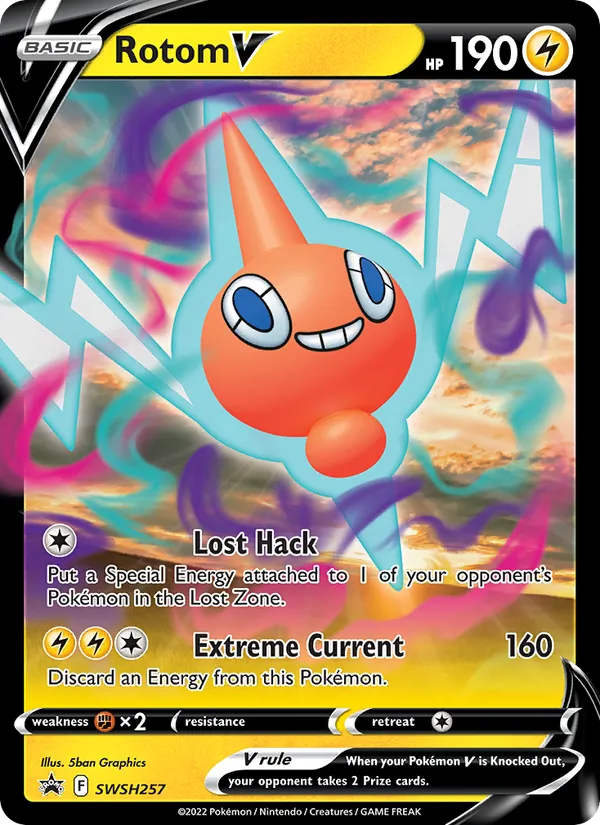 Rotom V #SWSH257/307