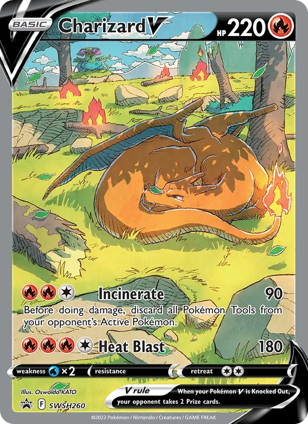 Charizard V #SWSH260/307