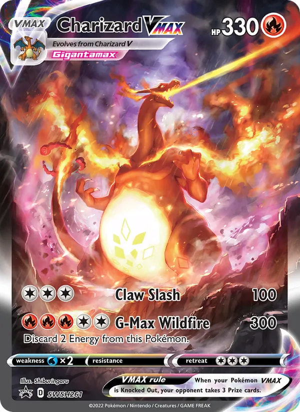 Charizard VMAX #SWSH261/307