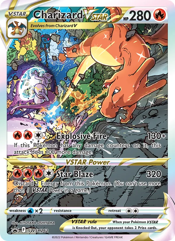 Charizard VSTAR #SWSH262/307