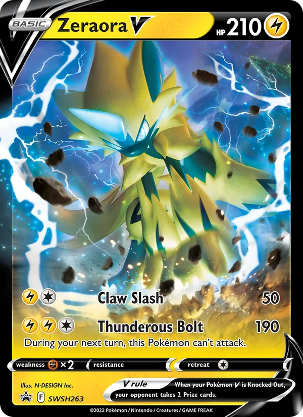 Zeraora V #SWSH263/307
