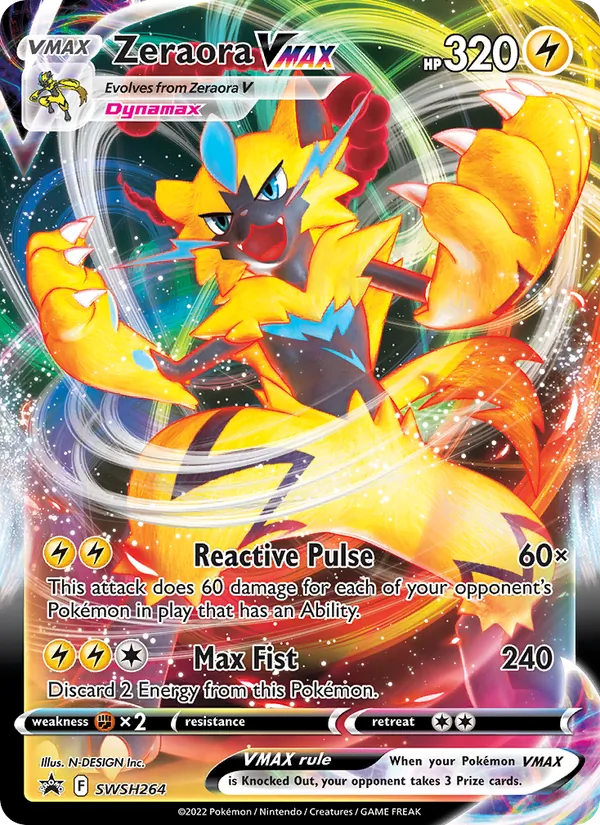 Zeraora VMAX #SWSH264/307