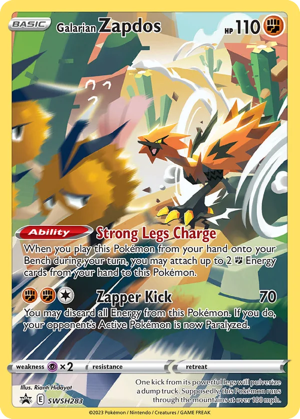 Galarian Zapdos #SWSH283/307