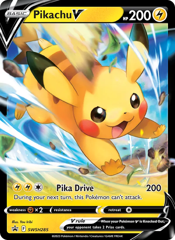 Pikachu V #SWSH285/307