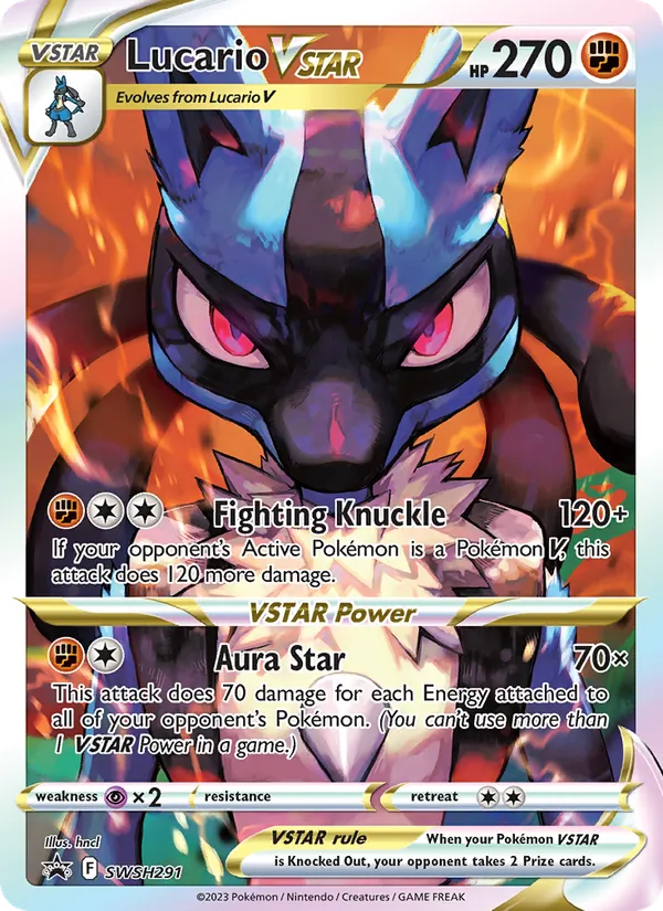Lucario VSTAR #SWSH291/307