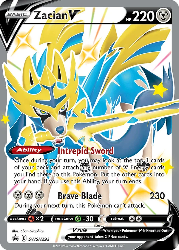Zacian V #SWSH292/307