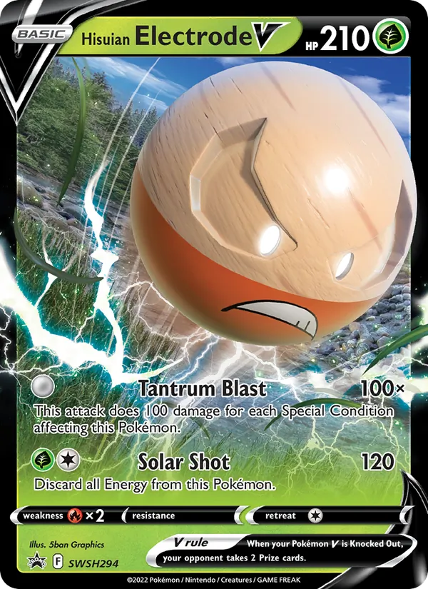 Hisuian Electrode V #SWSH294/307