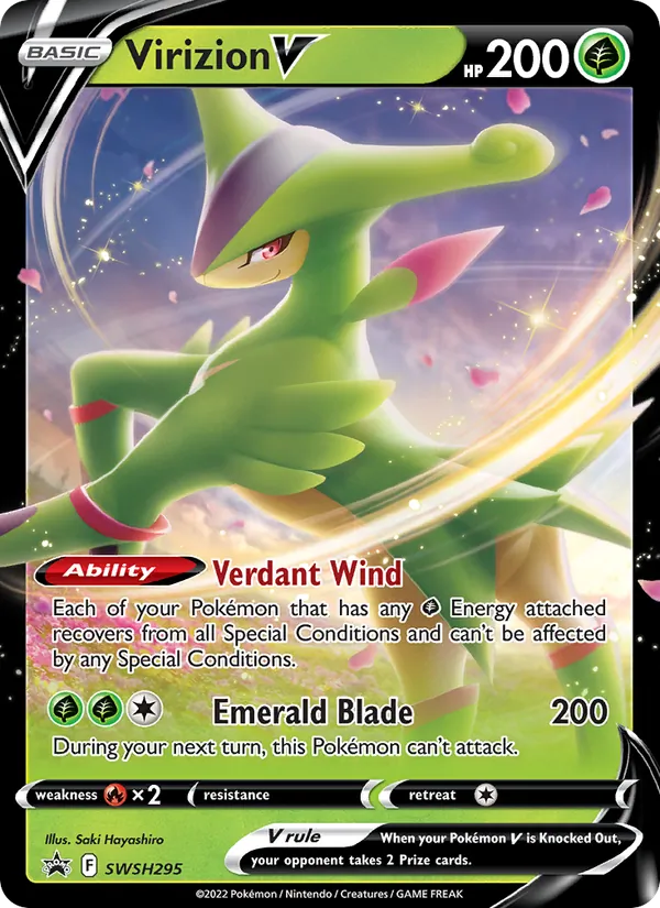 Virizion V #SWSH295/307