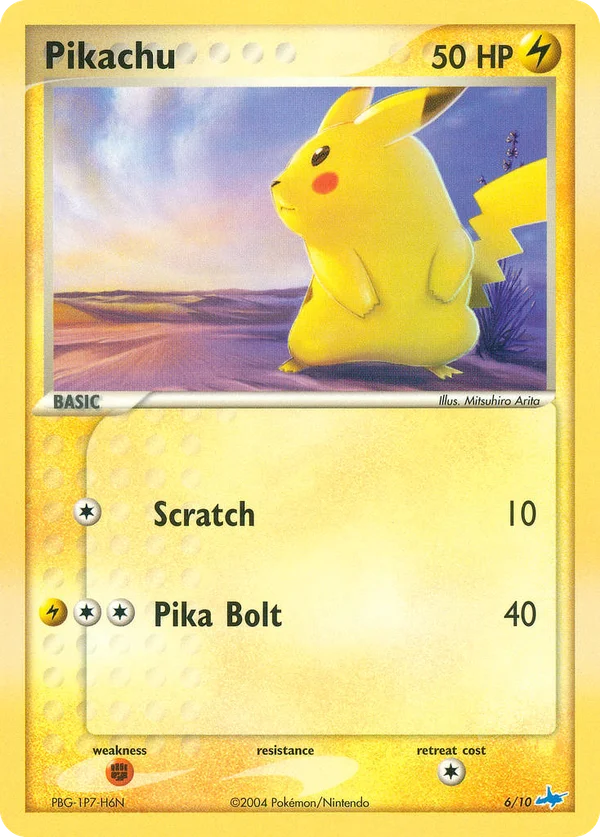 Pikachu #6/10