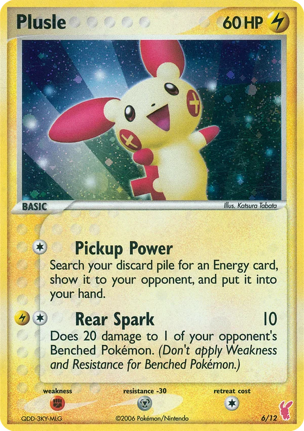Plusle #6/12
