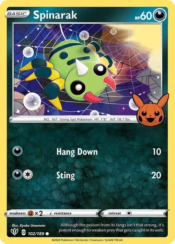 Spinarak #102/189