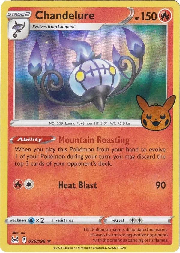 Chandelure #26/196