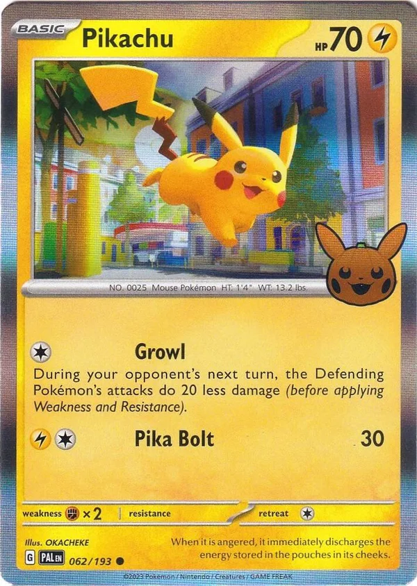 Pikachu #62/193