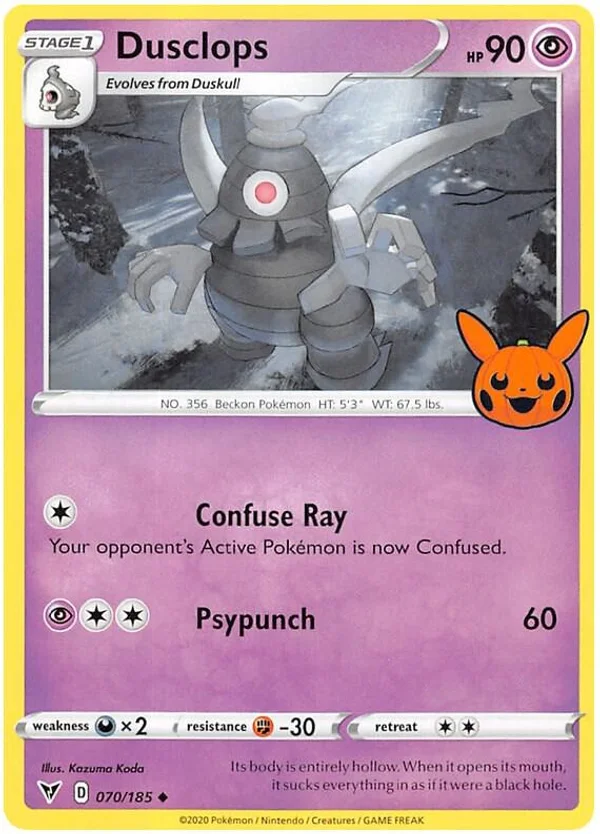 Dusclops #70/185