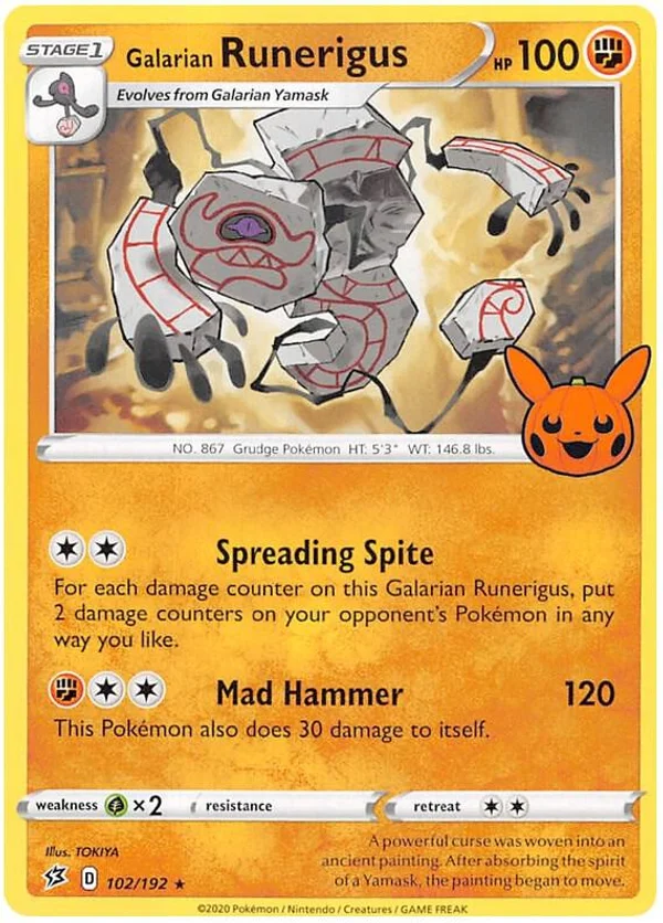 Galarian Runerigus #102/192