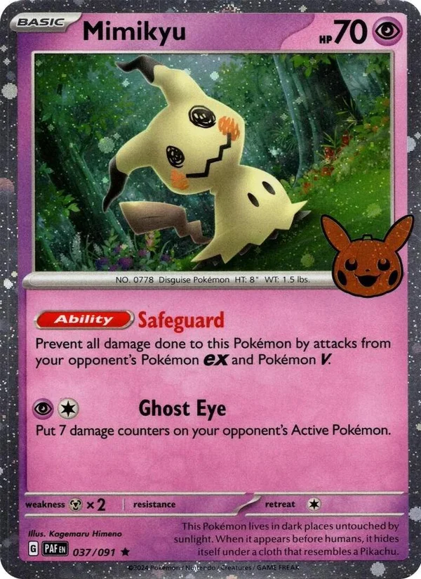 Mimikyu - 037/091 (Cosmos Holo) #37/091