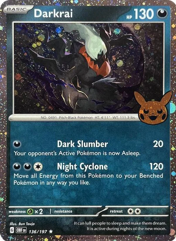 Darkrai (Cosmos Holo) #136/197