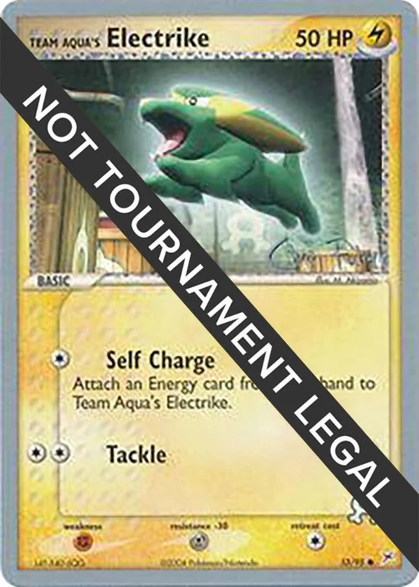 Team Aqua's Electrike #27/95