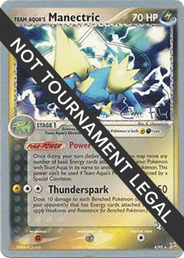 Team Aqua's Manectric #4/95