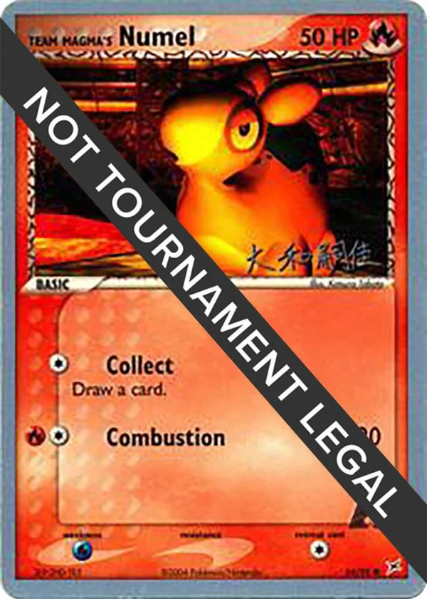 Team Magma's Numel #64/95