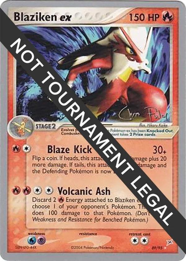 Blaziken ex #89/95