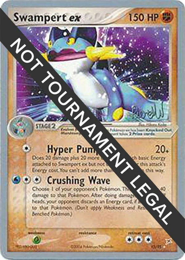Swampert ex #95/95