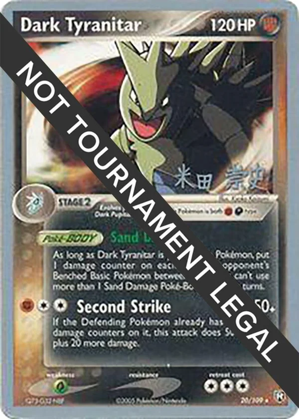 Dark Tyranitar #20/109