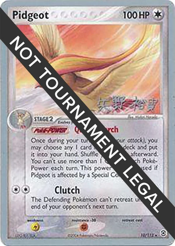 Pidgeot #10/112